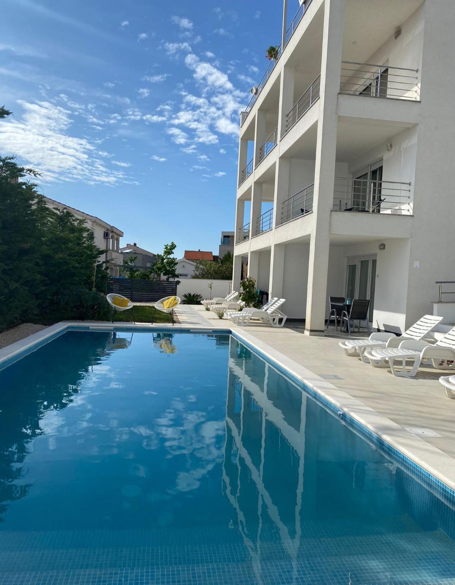 Apartment Deluxe Villa Carlotta Zára Kültér fotó