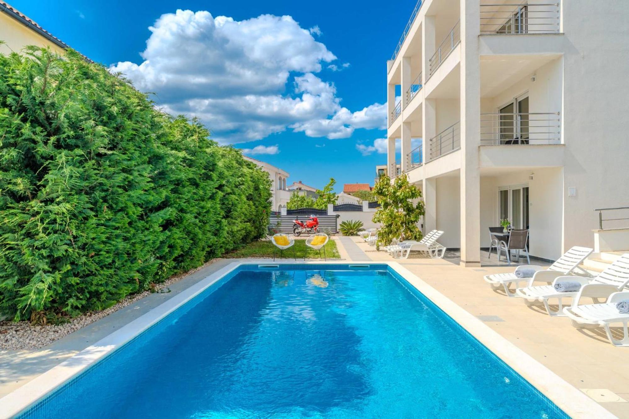 Apartment Deluxe Villa Carlotta Zára Kültér fotó