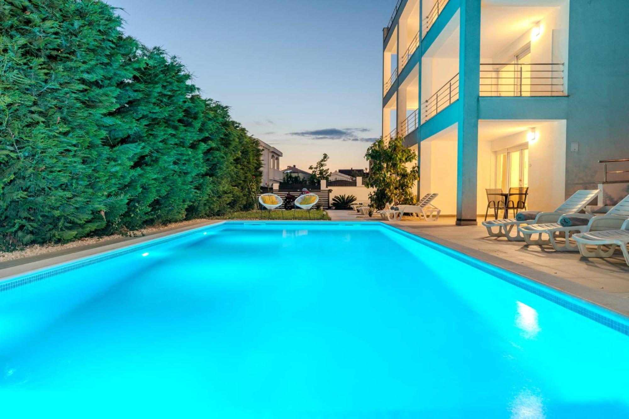 Apartment Deluxe Villa Carlotta Zára Kültér fotó