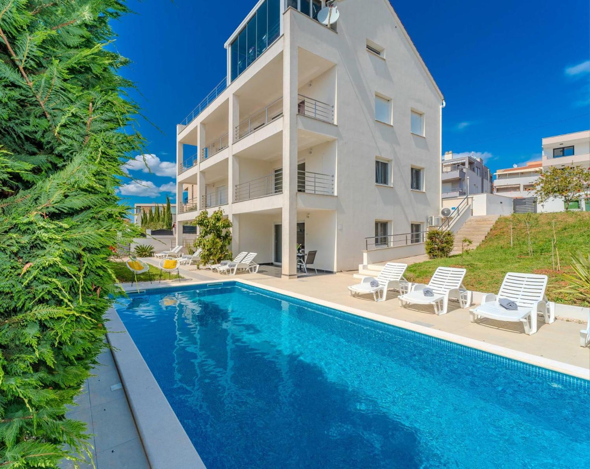 Apartment Deluxe Villa Carlotta Zára Kültér fotó