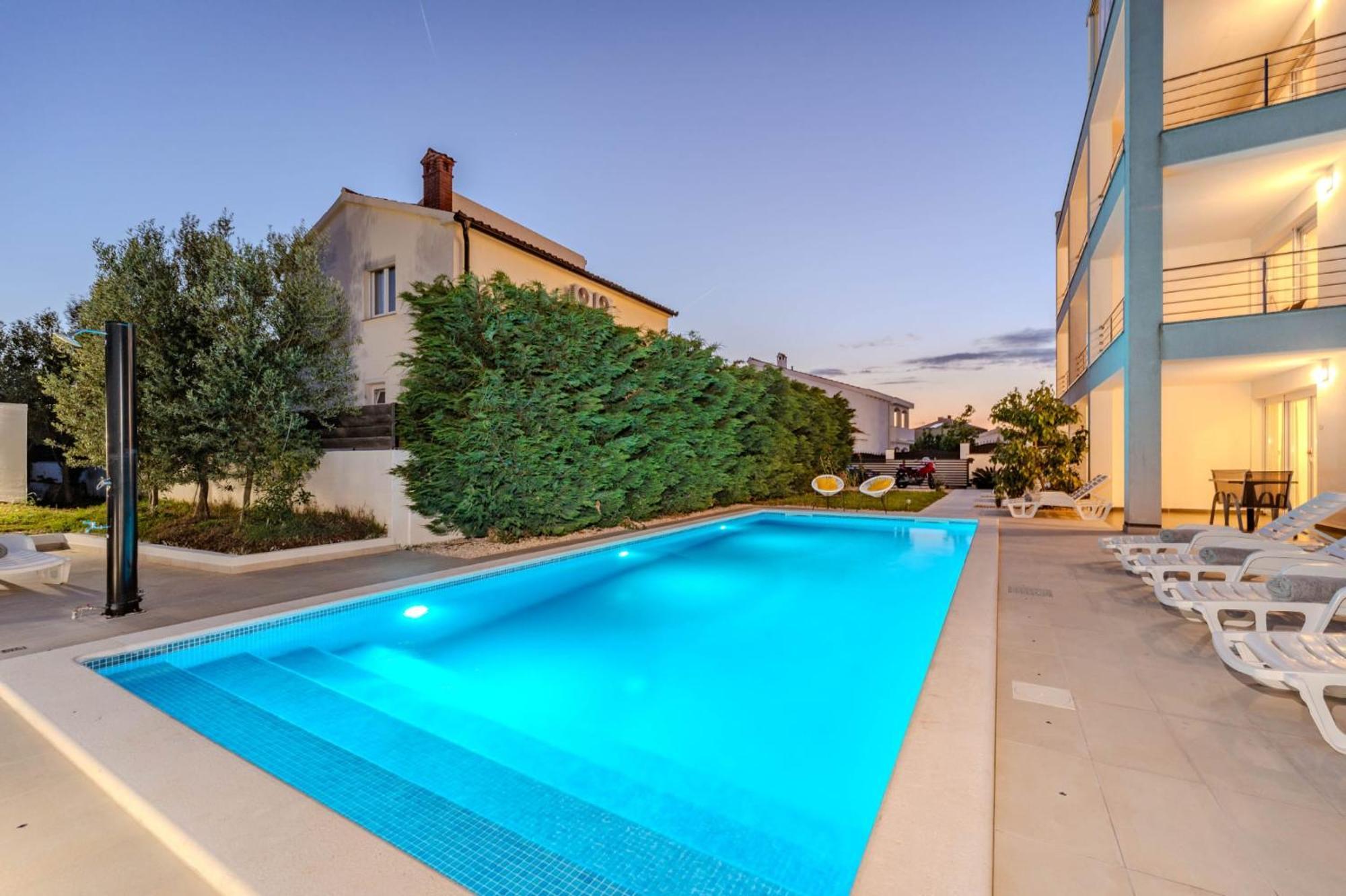 Apartment Deluxe Villa Carlotta Zára Kültér fotó