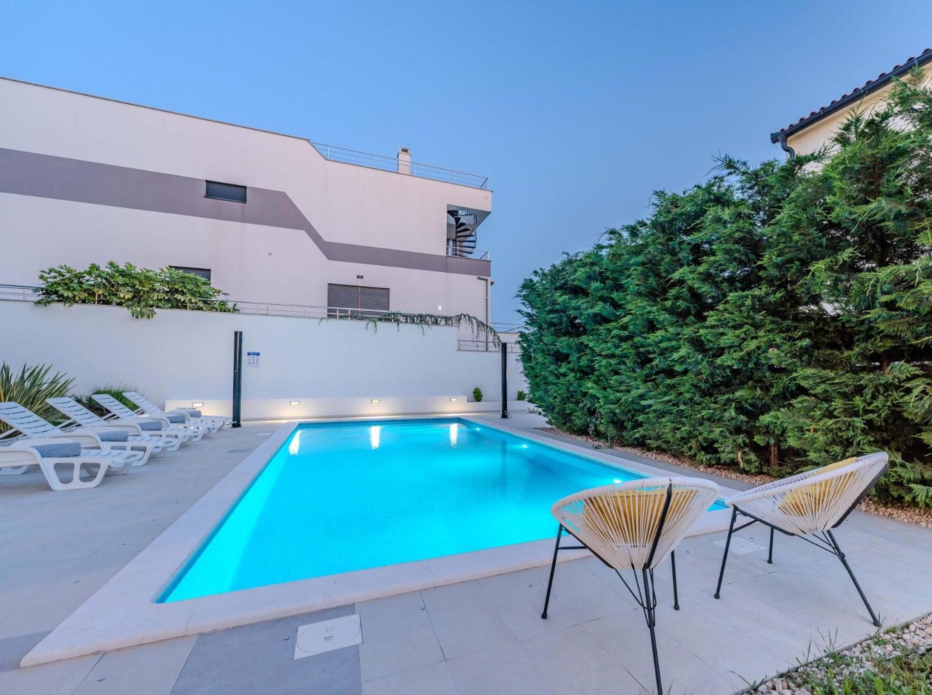 Apartment Deluxe Villa Carlotta Zára Kültér fotó